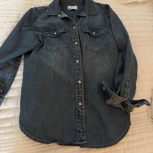 J crew jean shirt